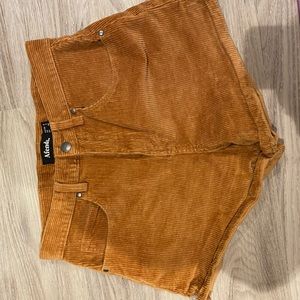 Afends Corduroy Shorts. US 4. Worn Once.
